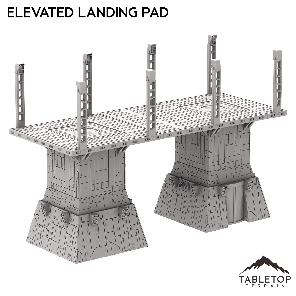 Tabletop Terrain Terrain IMP: Elevated Landing Pad