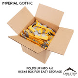 Tabletop Terrain Terrain Imperial Gothic Foldable Multicolor 10e Tournament Terrain