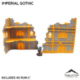 Tabletop Terrain Terrain Imperial Gothic Foldable Multicolor 10e Tournament Terrain