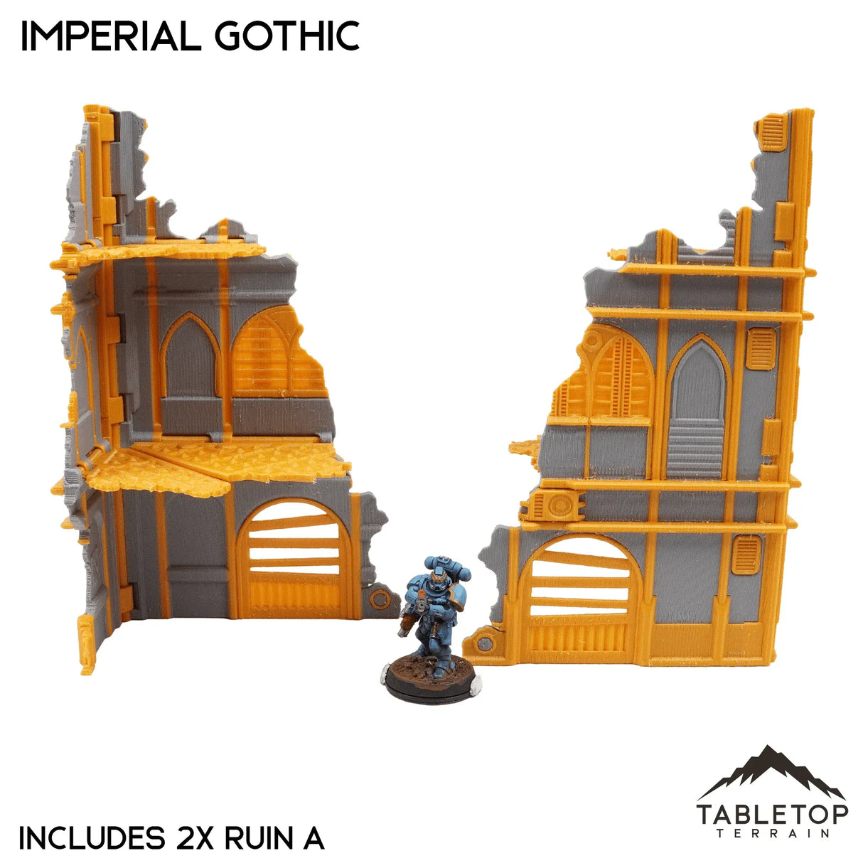 Tabletop Terrain Terrain Imperial Gothic Foldable Multicolor 10e Tournament Terrain