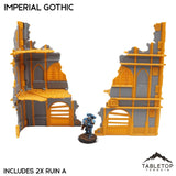 Tabletop Terrain Terrain Imperial Gothic Foldable Multicolor 10e Tournament Terrain