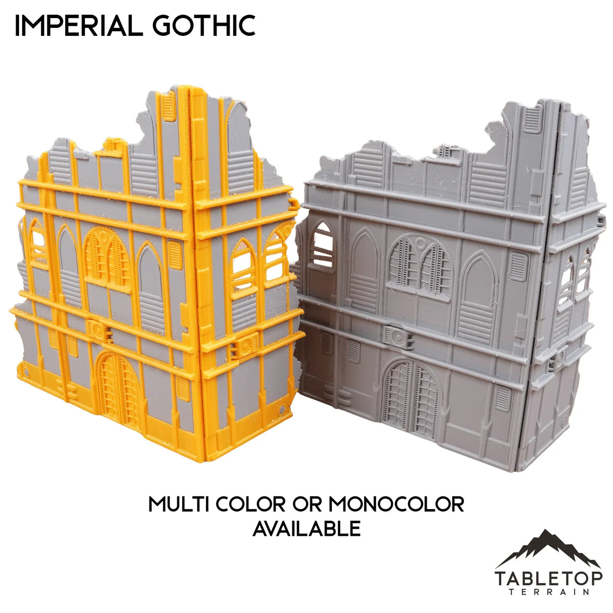 Tabletop Terrain Terrain Imperial Gothic Foldable Multicolor 10e Tournament Terrain
