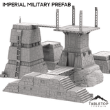 Tabletop Terrain Terrain Imperial Military Prefab Set