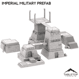 Tabletop Terrain Terrain Imperial Military Prefab Set