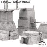 Tabletop Terrain Terrain Imperial Military Prefab Set