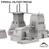 Tabletop Terrain Terrain Imperial Military Prefab Set