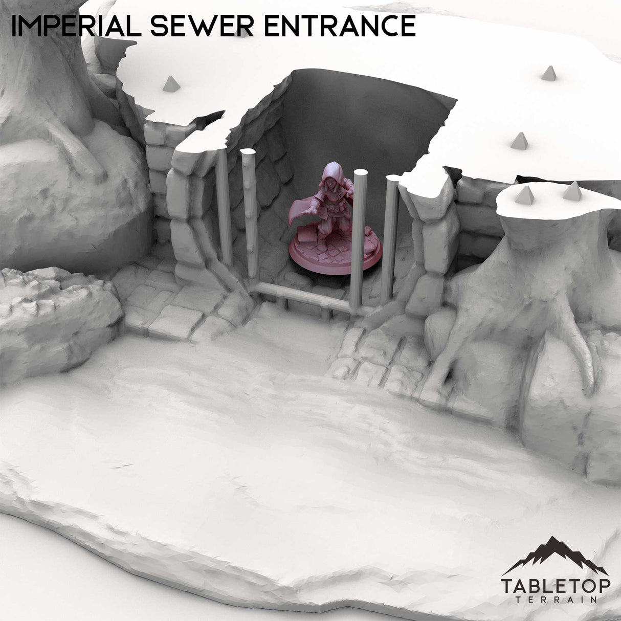 Tabletop Terrain Terrain Imperial Sewer Entrance