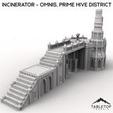 Tabletop Terrain Terrain Incinerator - Omnis, Prime Hive District