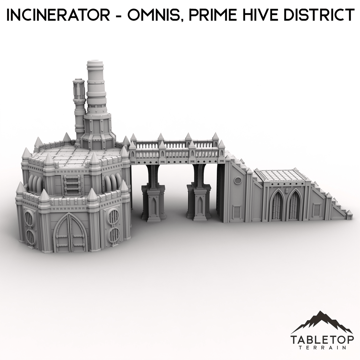 Tabletop Terrain Terrain Incinerator - Omnis, Prime Hive District