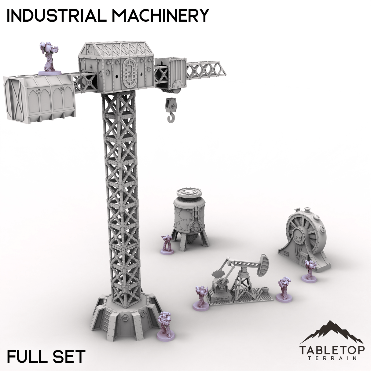 Tabletop Terrain Terrain Industrial Machinery