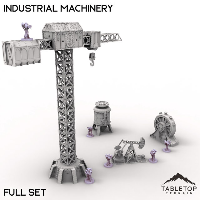 Tabletop Terrain Terrain Industrial Machinery
