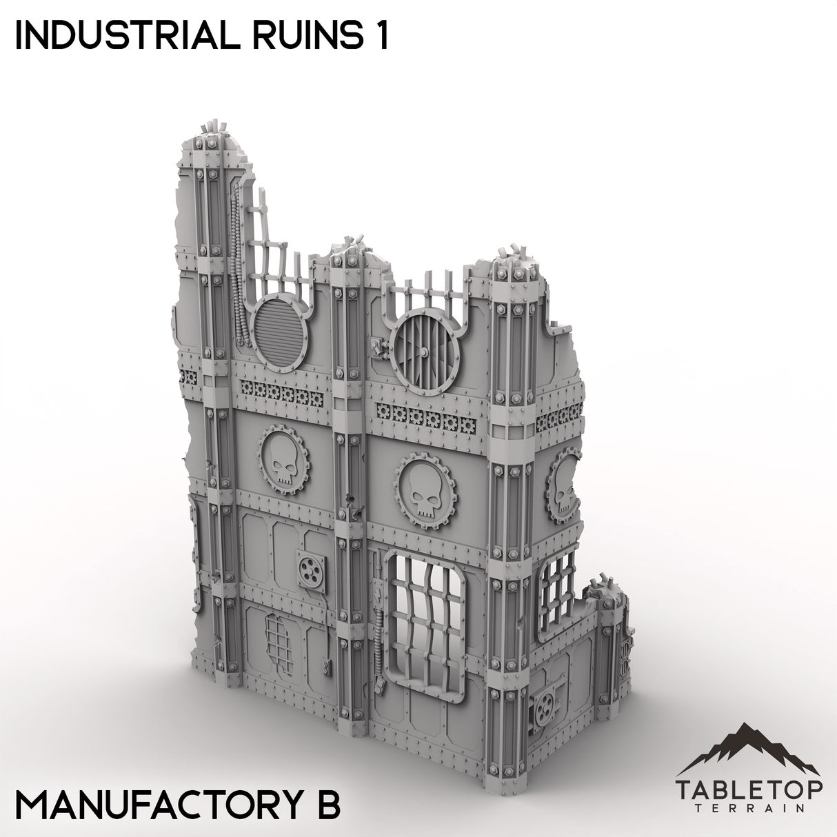Tabletop Terrain Terrain Industrial Ruins 1