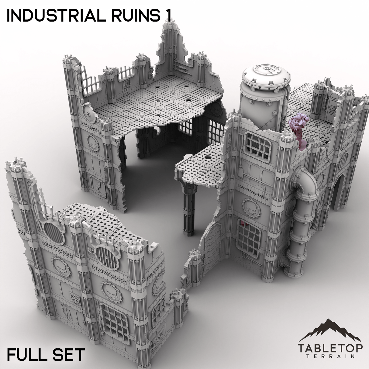 Tabletop Terrain Terrain Industrial Ruins 1