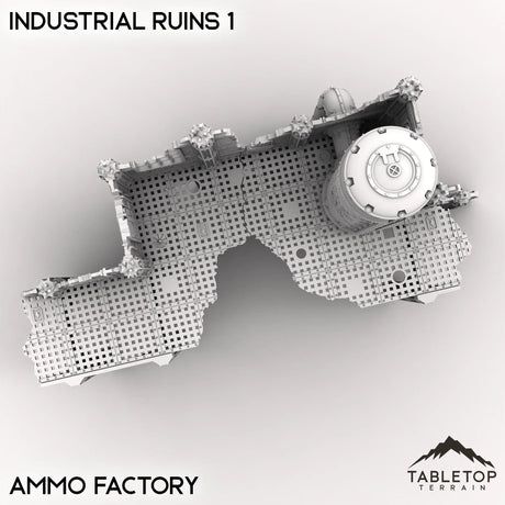 Tabletop Terrain Terrain Industrial Ruins 1