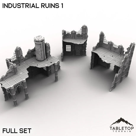 Tabletop Terrain Terrain Industrial Ruins 1
