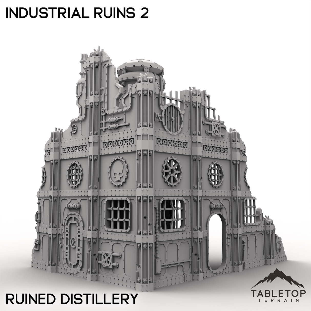 Tabletop Terrain Terrain Industrial Ruins 2