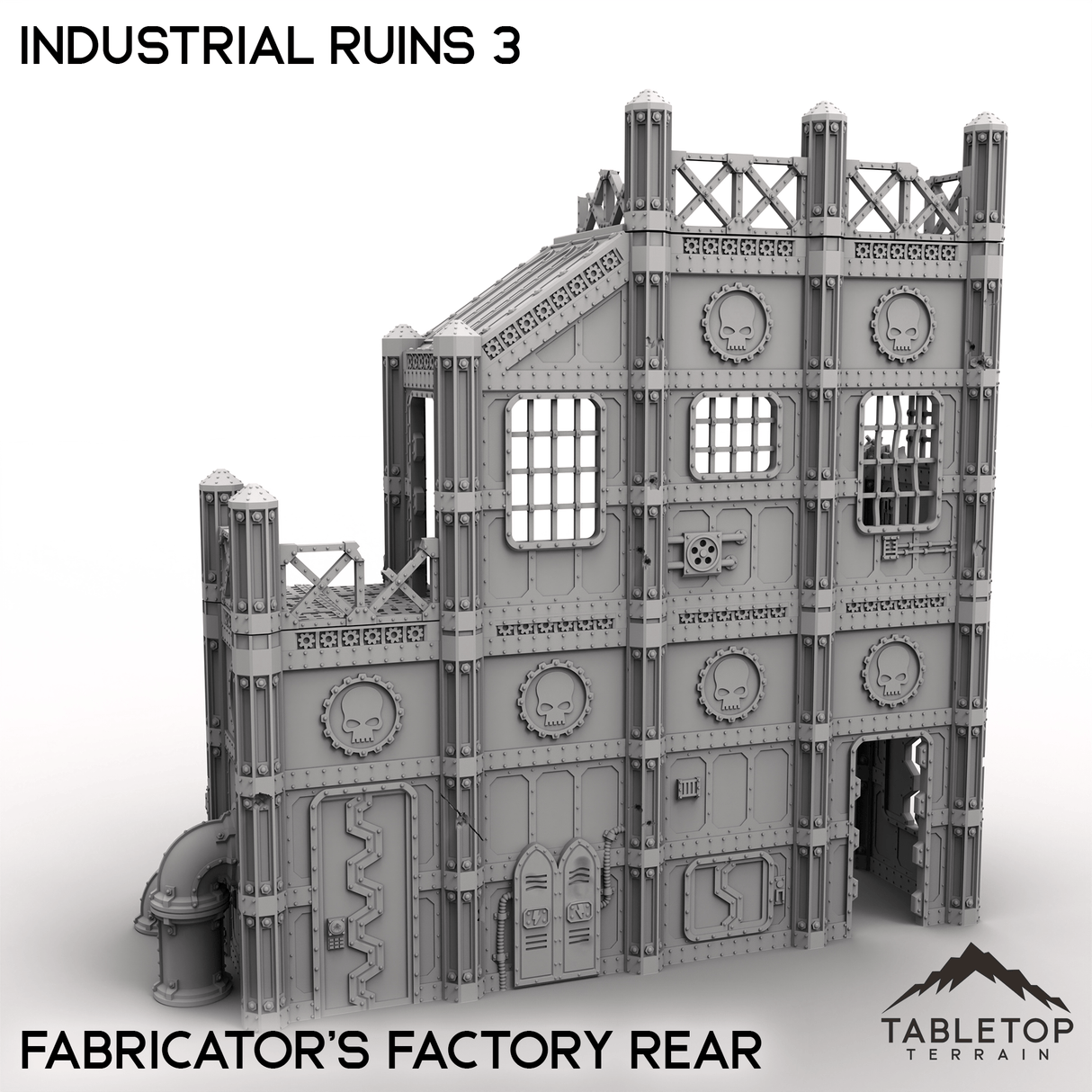 Tabletop Terrain Terrain Industrial Ruins 3