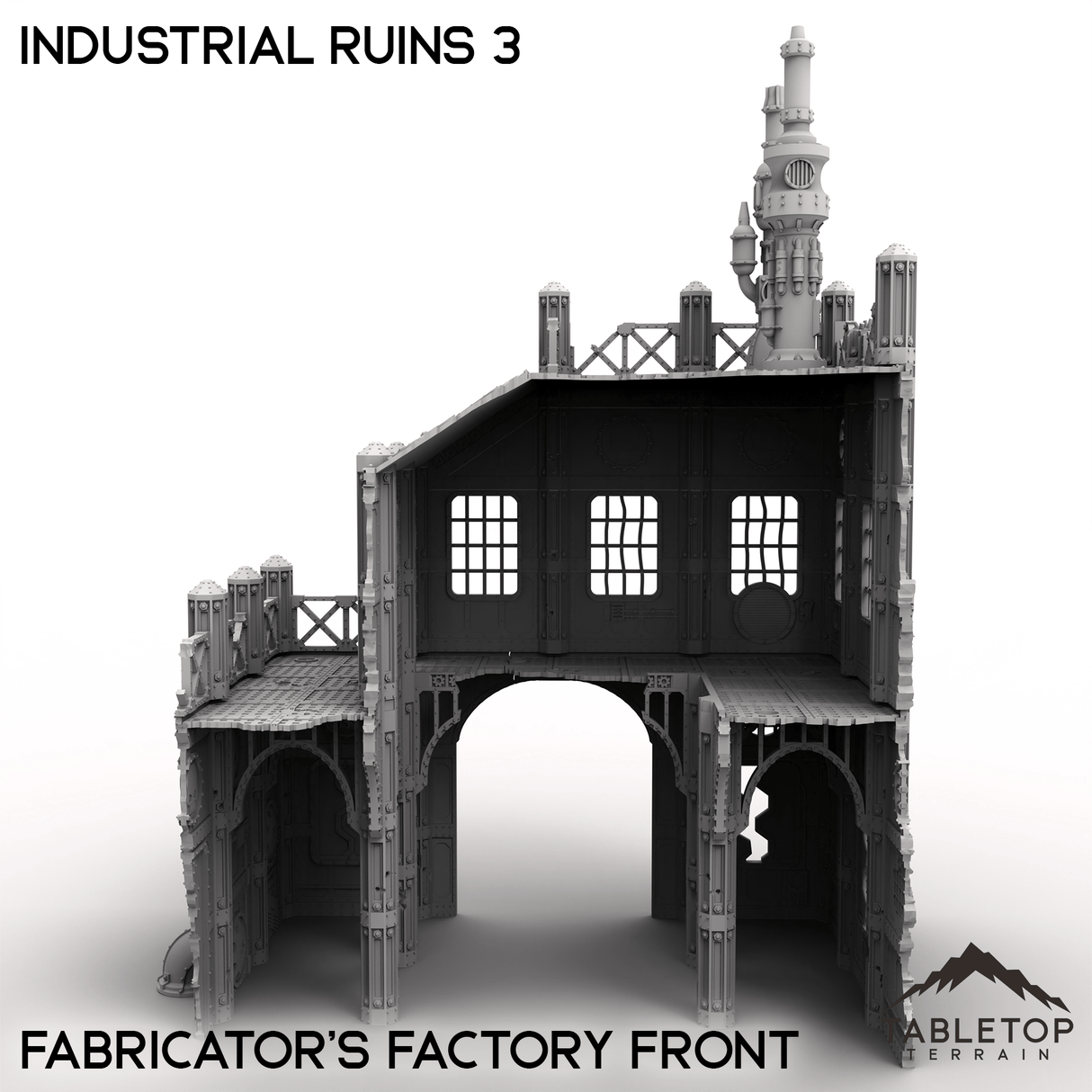 Tabletop Terrain Terrain Industrial Ruins 3
