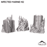 Tabletop Terrain Terrain Infected Marine HQ