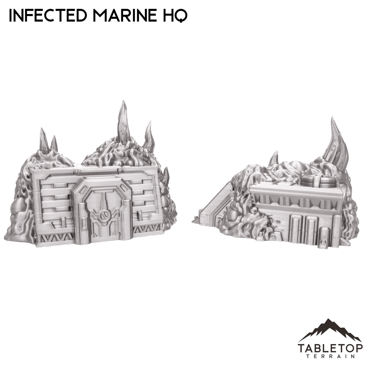 Tabletop Terrain Terrain Infected Marine HQ