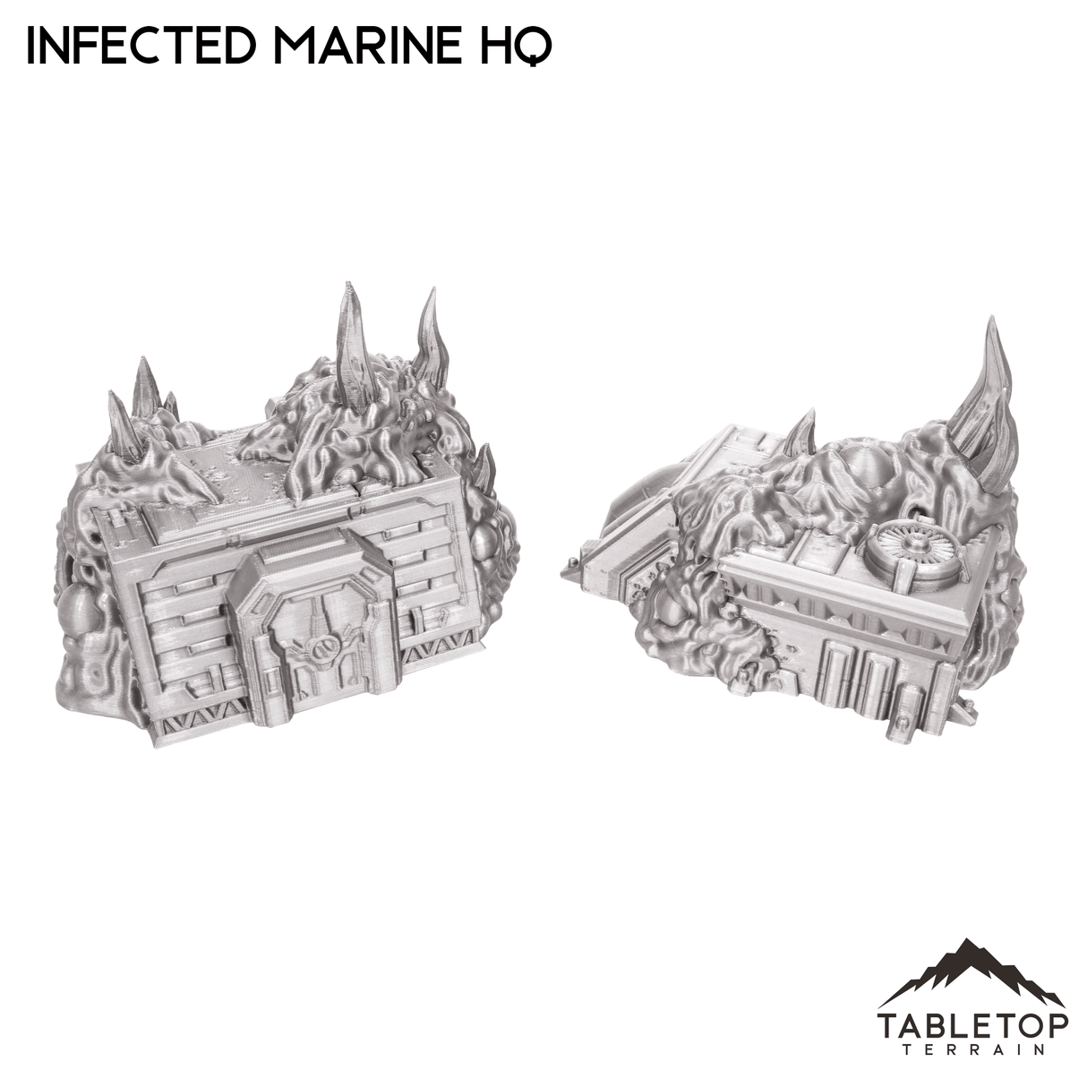 Tabletop Terrain Terrain Infected Marine HQ