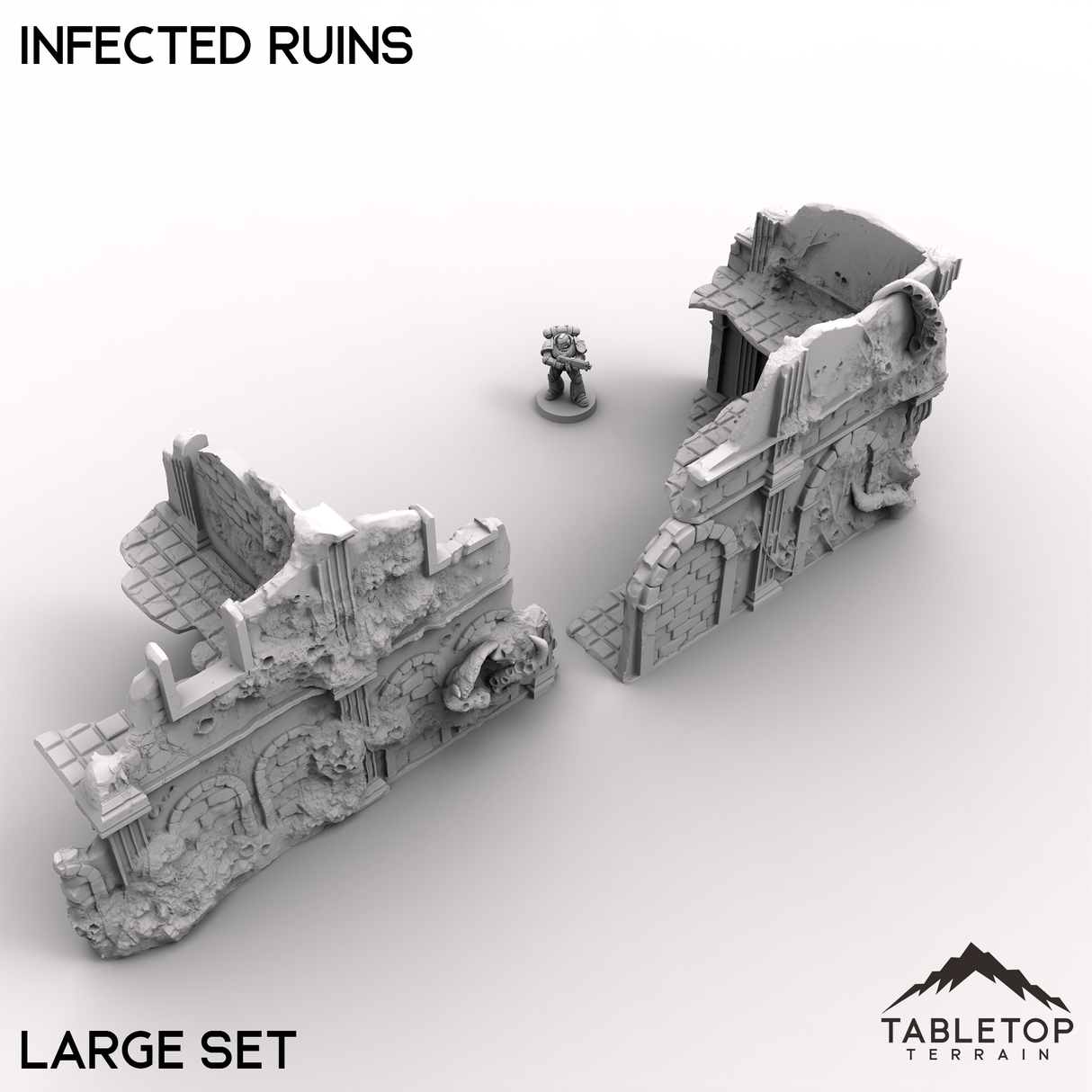 Tabletop Terrain Terrain Infected Ruins