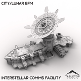 Tabletop Terrain Terrain Interstellar Communications Facility HEXTECH City/Lunar BFM - City Map Pack