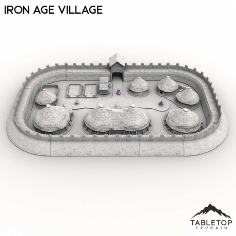 Tabletop Terrain Terrain Iron Age Village