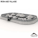 Tabletop Terrain Terrain Iron Age Village