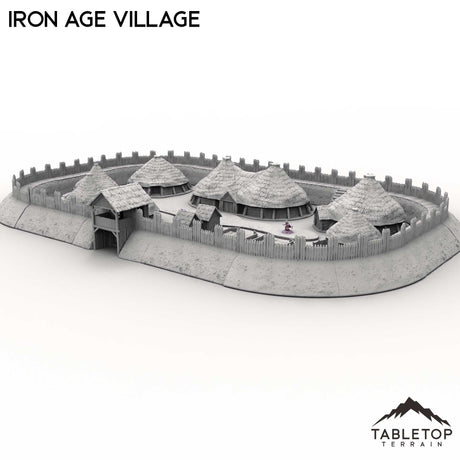 Tabletop Terrain Terrain Iron Age Village