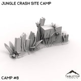 Tabletop Terrain Terrain Jungle Crash Site Camp