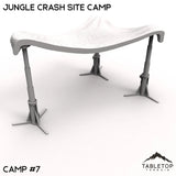 Tabletop Terrain Terrain Jungle Crash Site Camp