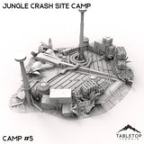 Tabletop Terrain Terrain Jungle Crash Site Camp