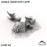 Tabletop Terrain Terrain Jungle Crash Site Camp