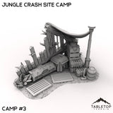 Tabletop Terrain Terrain Jungle Crash Site Camp