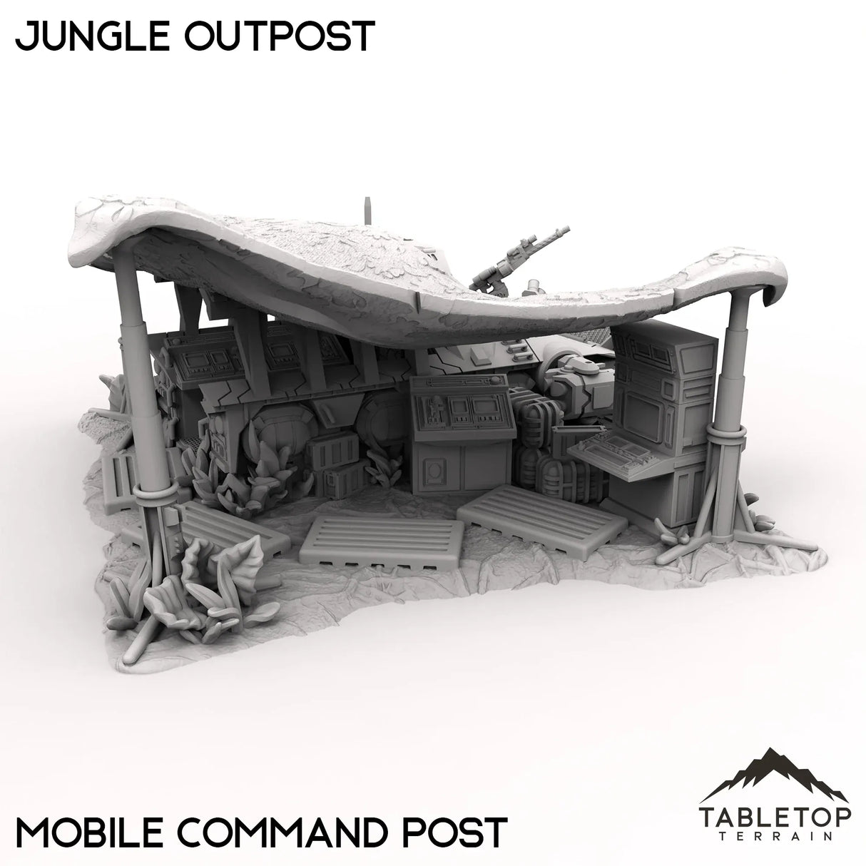 Tabletop Terrain Terrain Jungle Outpost