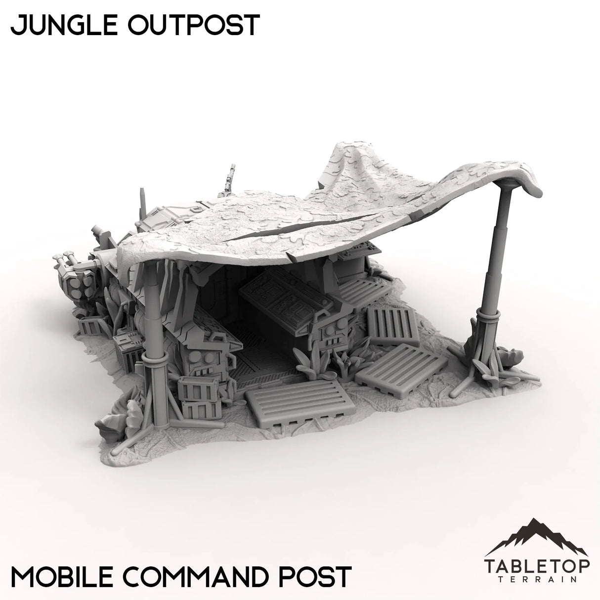 Tabletop Terrain Terrain Jungle Outpost