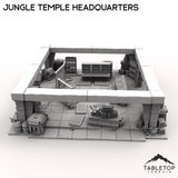 Tabletop Terrain Terrain Jungle Temple Headquarters