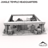 Tabletop Terrain Terrain Jungle Temple Headquarters