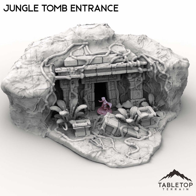 Tabletop Terrain Terrain Jungle Tomb Entrance
