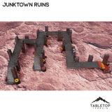 Tabletop Terrain Terrain Junktown Ruins Ork Table Set