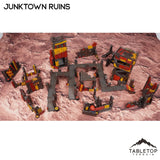 Tabletop Terrain Terrain Junktown Ruins Ork Table Set
