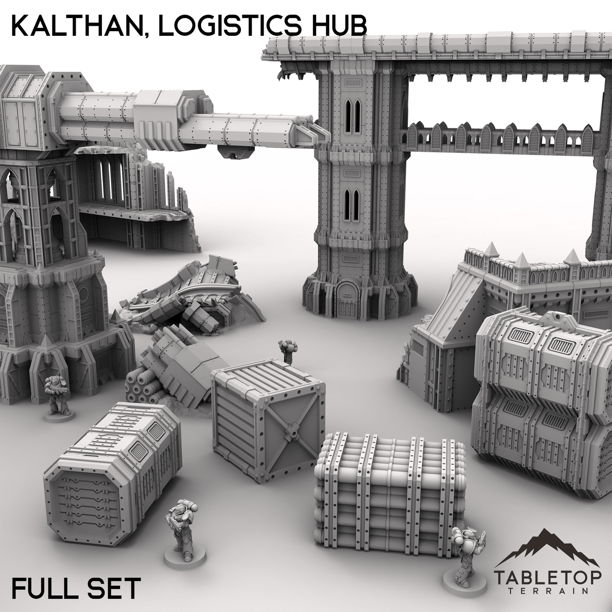 Tabletop Terrain Terrain Kalthan, Logistics Hub