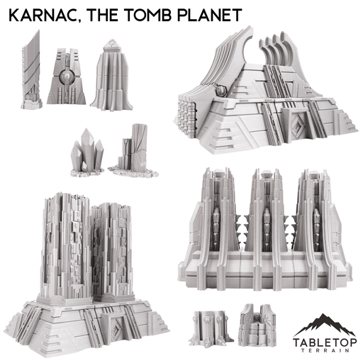 Tabletop Terrain Terrain Karnac, The Tomb Planet