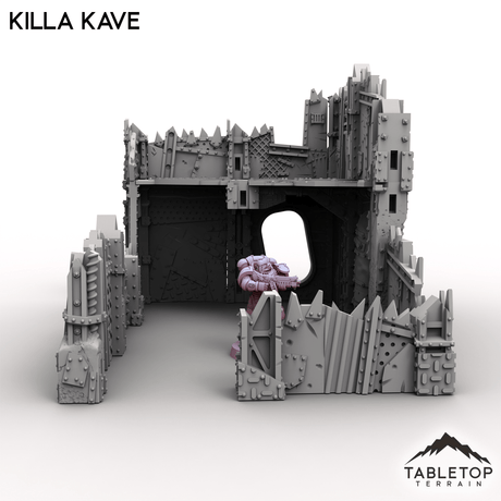 Tabletop Terrain Terrain Killa Kave - Scrapz Kamp