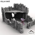 Tabletop Terrain Terrain Killa Kave - Scrapz Kamp