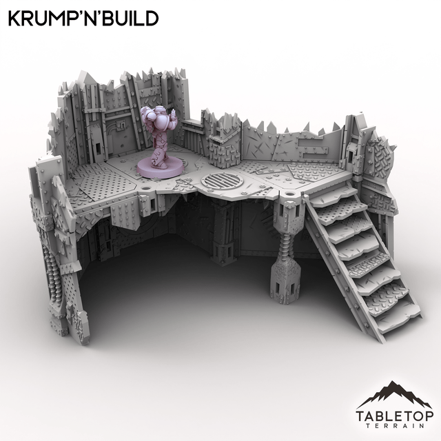 Tabletop Terrain Terrain Krump'n'Build - Scrapz Kamp
