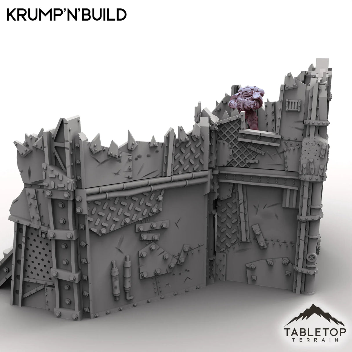 Tabletop Terrain Terrain Krump'n'Build - Scrapz Kamp