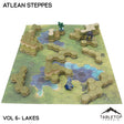 Tabletop Terrain Terrain Lakes Compatible Map Hill Sets - Atlean Steppes