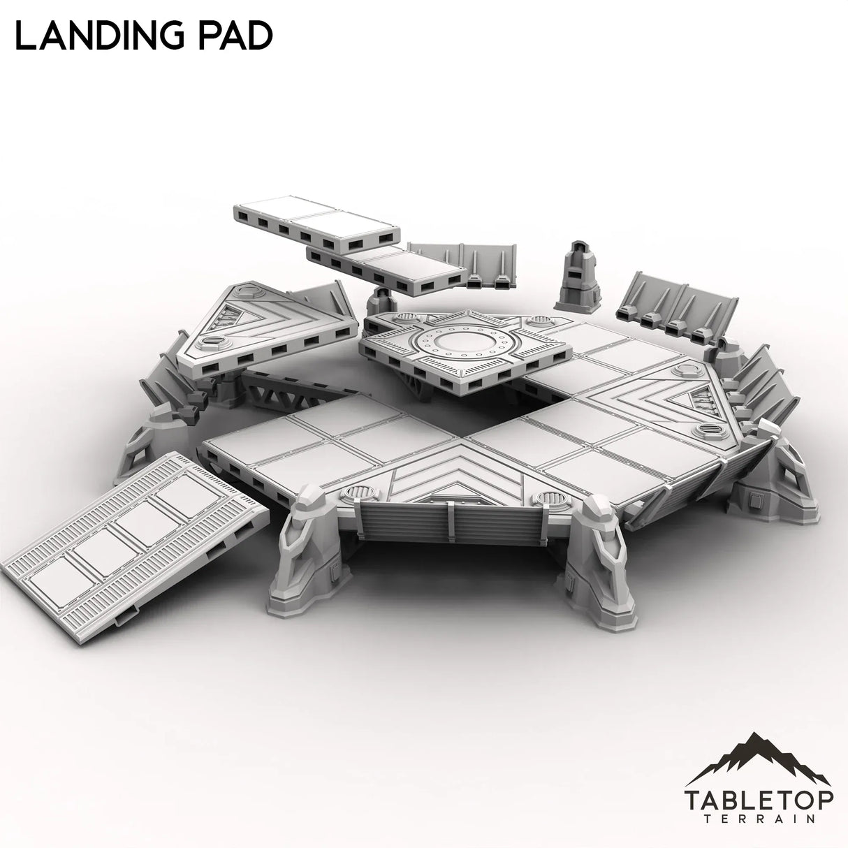 Tabletop Terrain Terrain Landing Pad